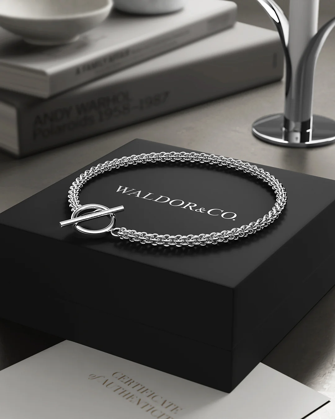 Avant Chain Polished Silver - Image 3