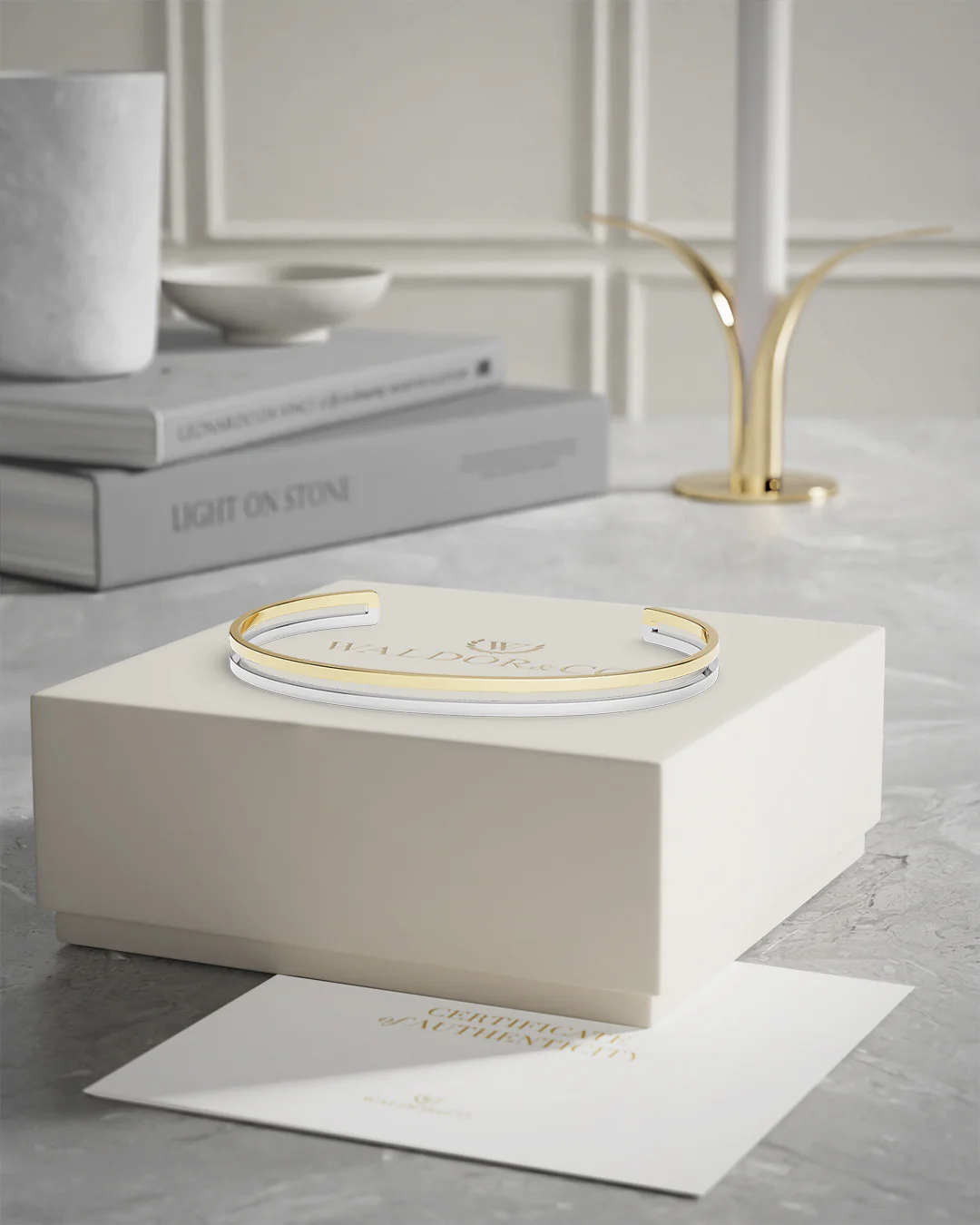 Dual Bangle Polished - Image 3