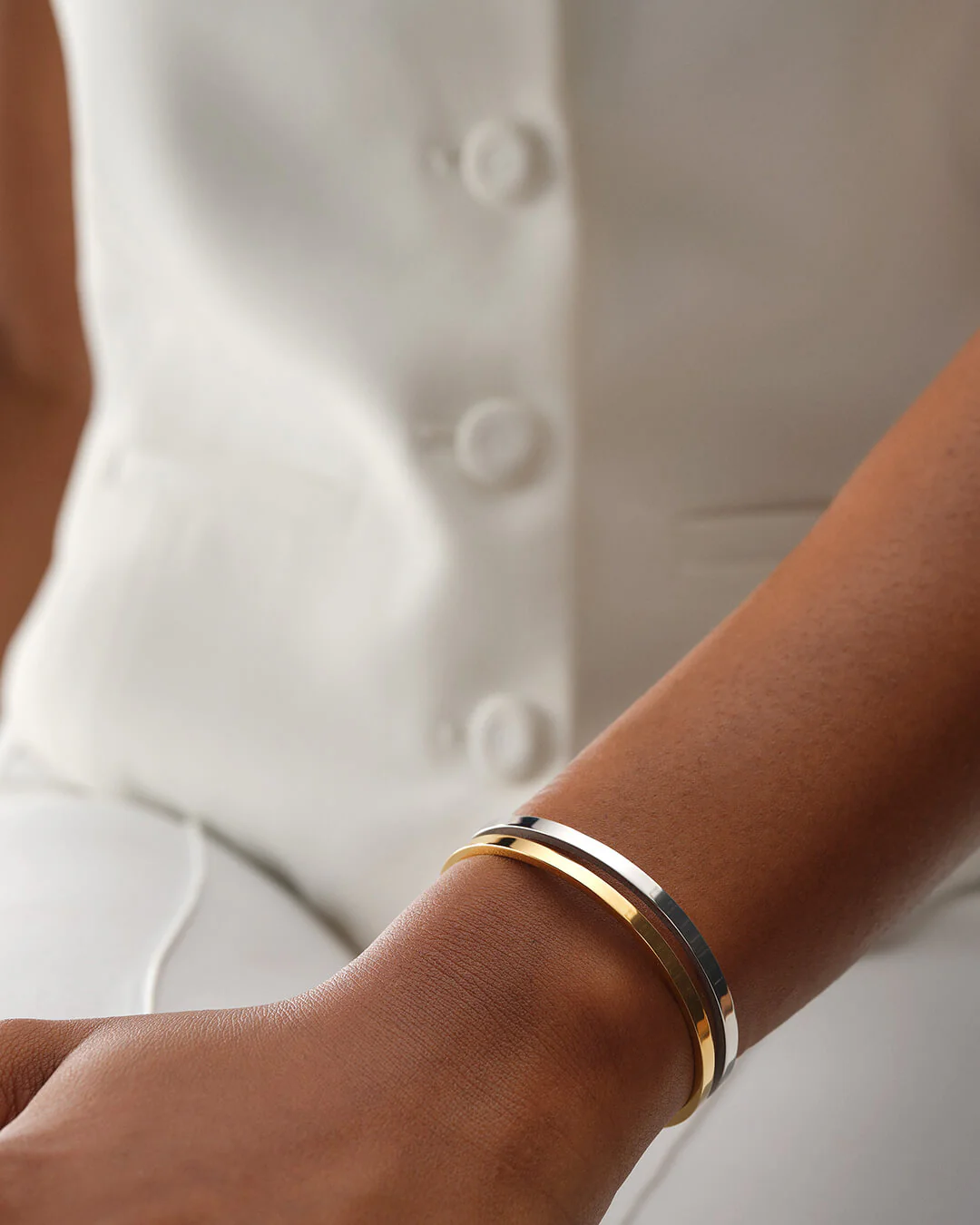 Dual Bangle Polished - Image 6