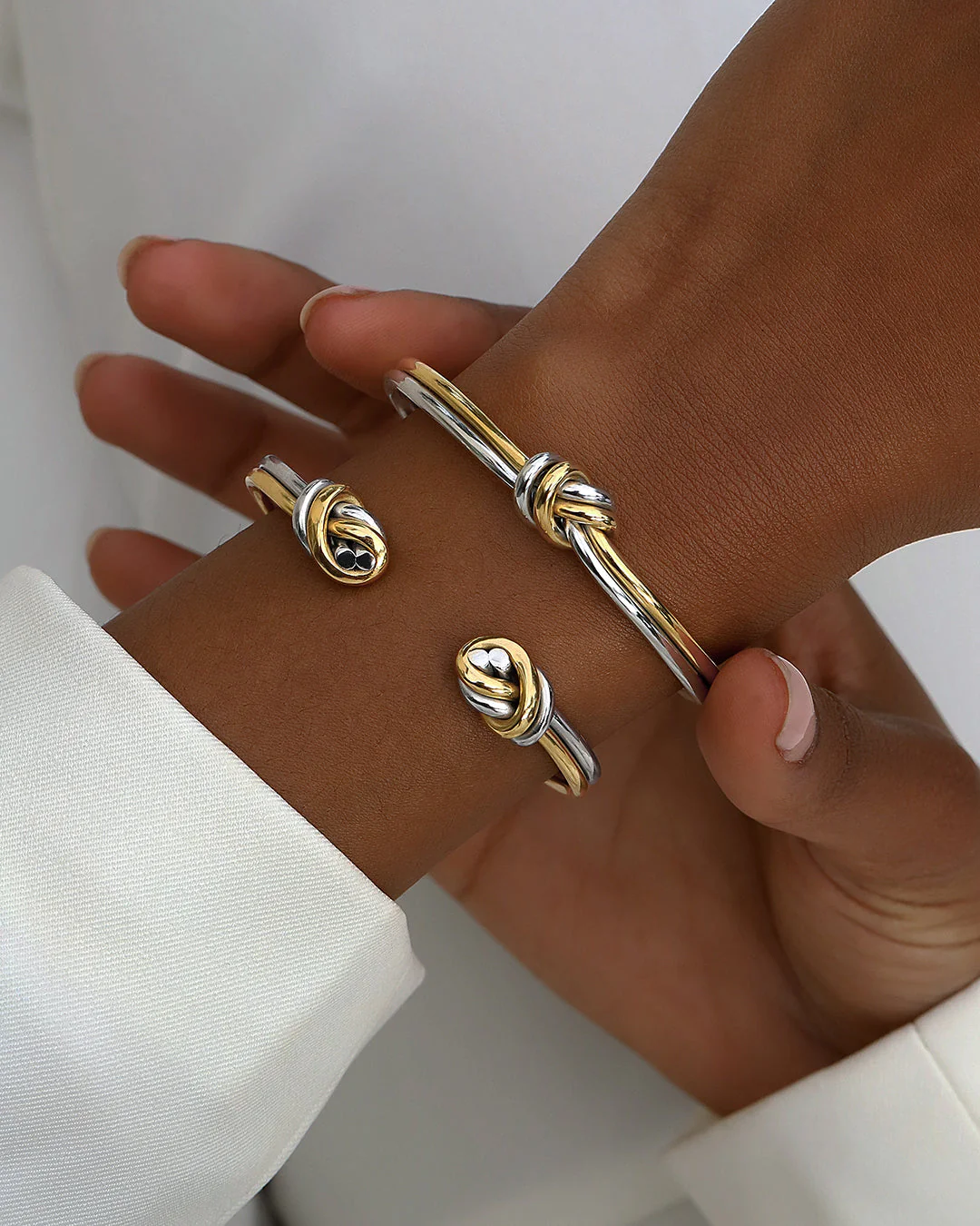 Dual Knot Silver / Gold Set - Image 4