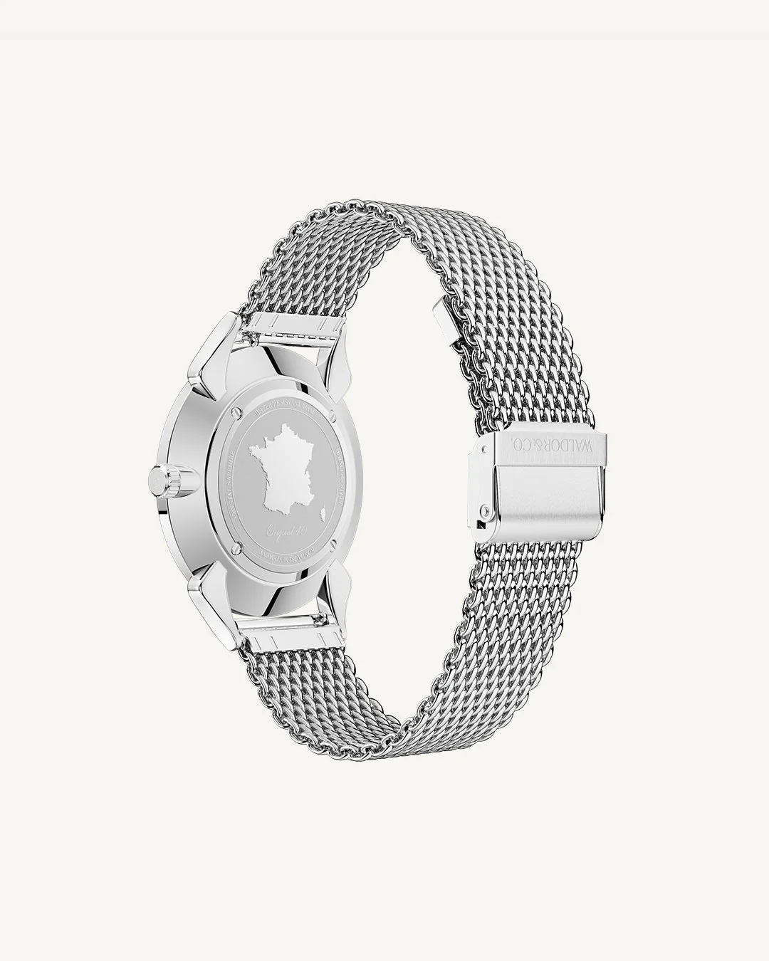 Silver Mesh Strap 20 mm - Image 3